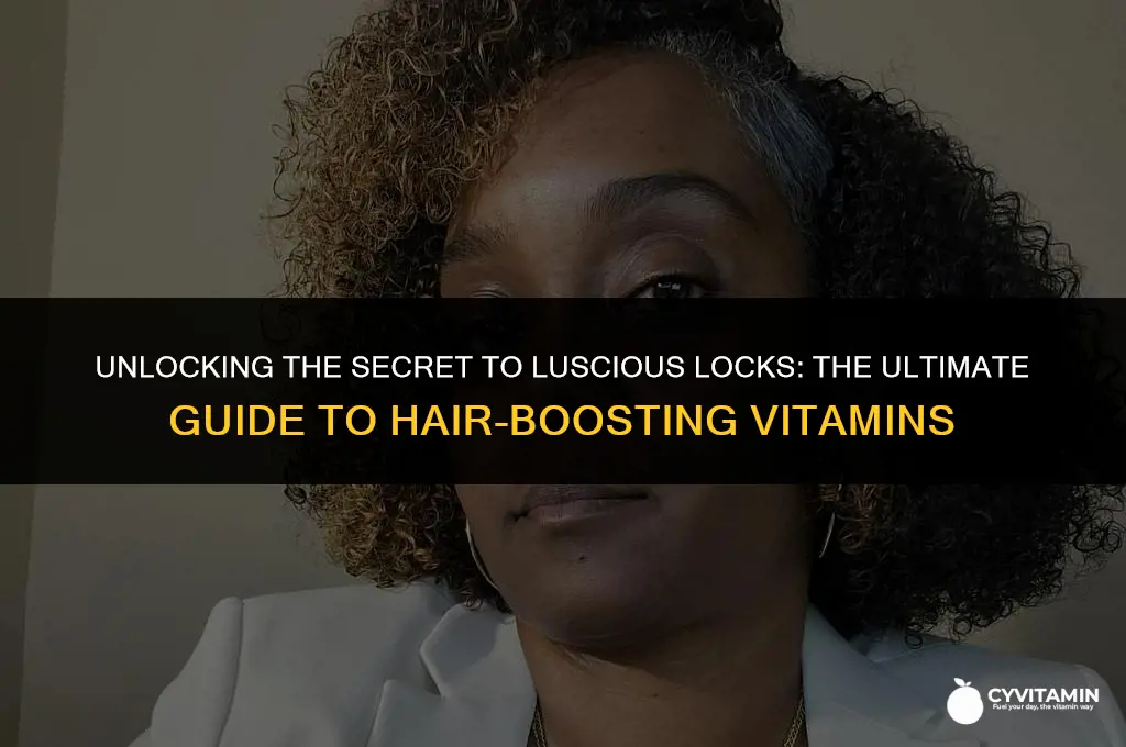 what vitamin makes your hair grow