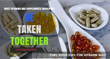 Vitamins and Supplements: The Combinations to Avoid for Optimal Health