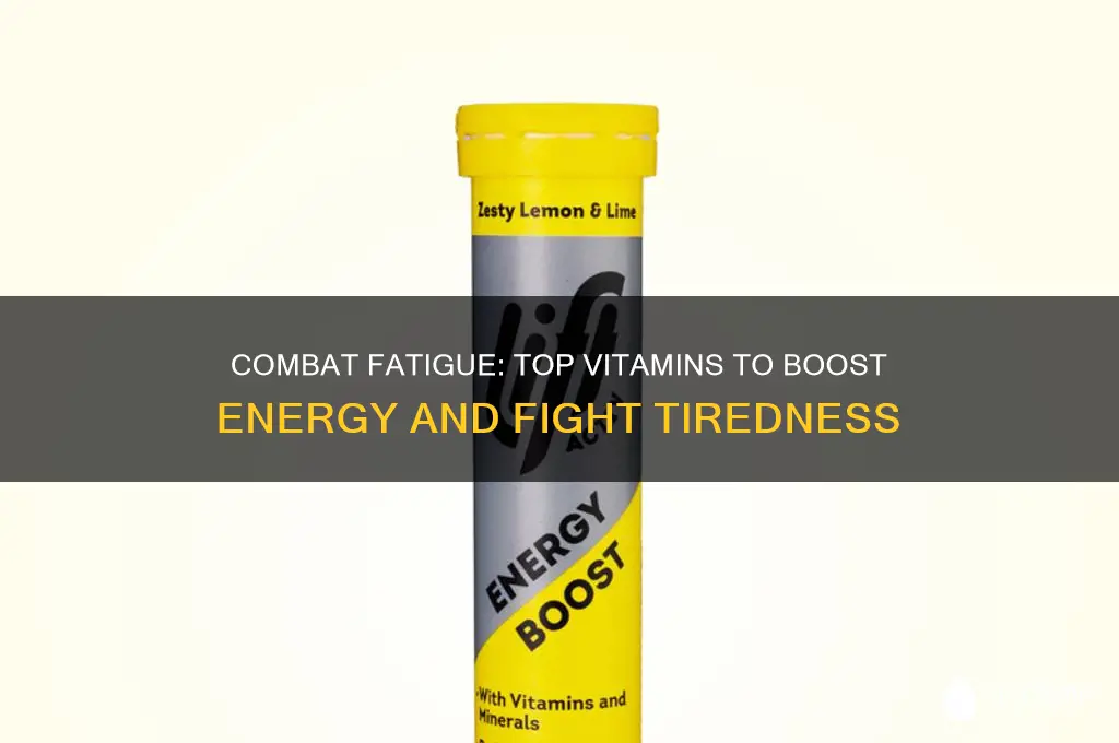 what vitamins are best for tiredness