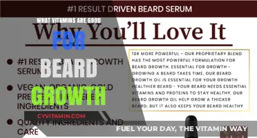 Boost Your Beard: Essential Vitamins for Optimal Growth