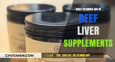 Unlocking the Nutritional Powerhouse: Beef Liver Supplements and Their Essential Vitamins