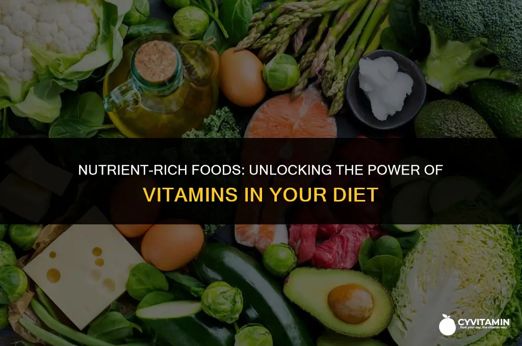 what vitamins are in what foods