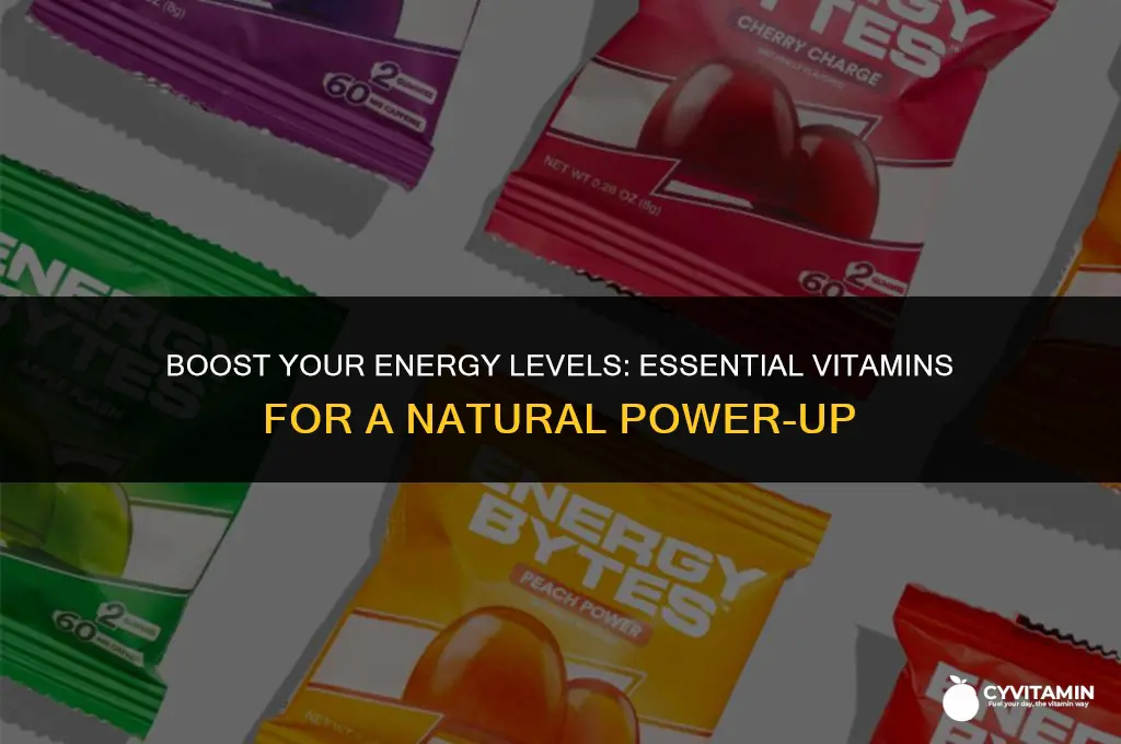 what vitamins can i take for energy