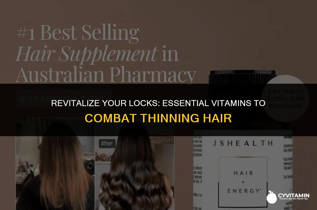 what vitamins can i take for thinning hair