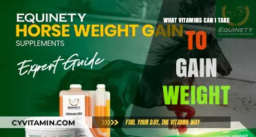 Nutritional Essentials: Vitamins to Support Healthy Weight Gain