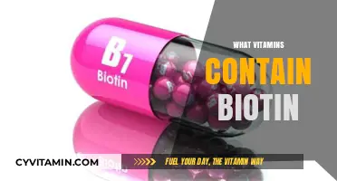 Biotin-Rich Vitamins: Nourishing Your Body from Within
