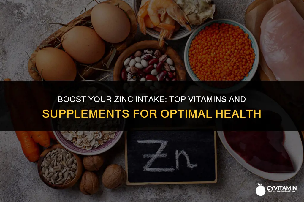 what vitamins contain zinc