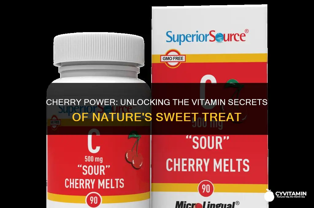 what vitamins do cherries contain
