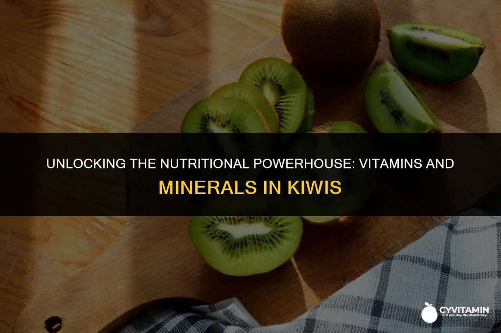 what vitamins do kiwis contain