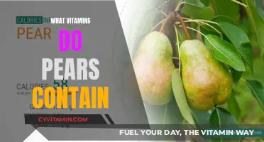 Pear-fectly Nutritious: Unveiling the Vitamin Riches of Pears