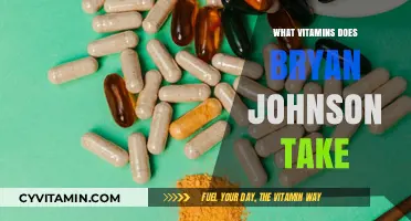 Unlocking Wellness: The Essential Vitamins in Bryan Johnson's Daily Regimen