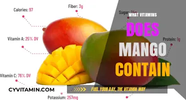 Boost Your Health: Discover the Essential Vitamins in Mangoes