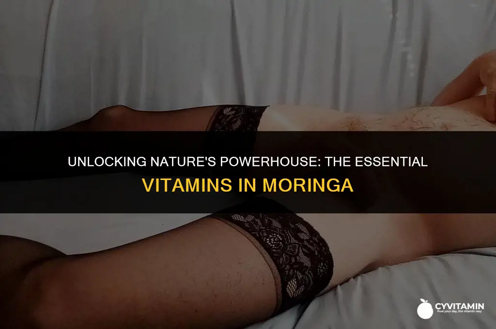 what vitamins does moringa contain