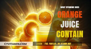 Boost Your Health: Discover the Essential Vitamins in Orange Juice