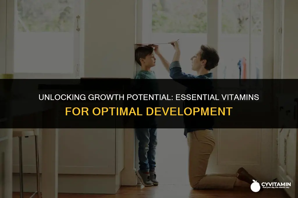 what vitamins make you grow
