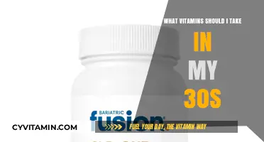 Essential Vitamins for Your 30s: A Guide to Optimal Health