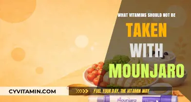 Vitamins to Avoid While Taking Mounjaro: A Comprehensive Guide