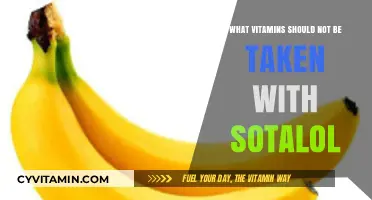 Vitamins to Avoid When Taking Sotalol: A Comprehensive Guide