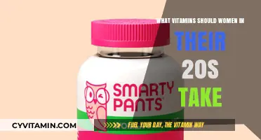 Essential Vitamins for Women in Their 20s: A Comprehensive Guide