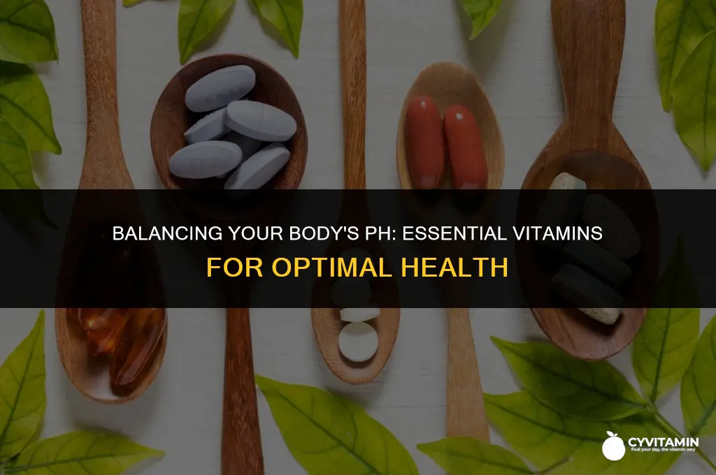 what vitamins to take for ph balance