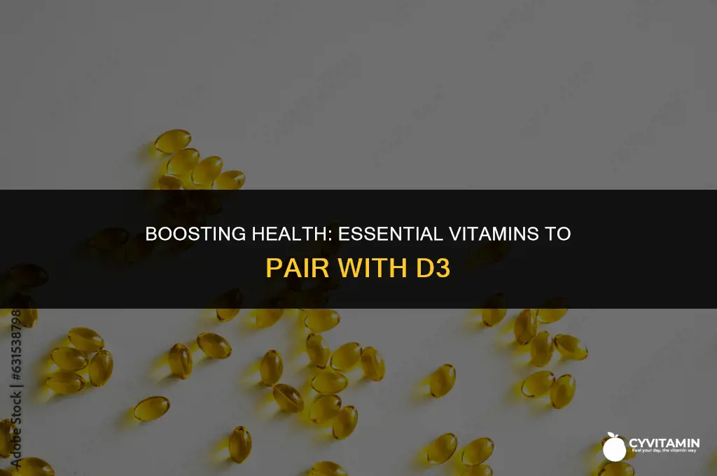 what vitamins to take with d3