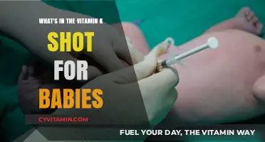 Unlocking the Benefits: What's Inside the Vitamin K Shot for Babies?