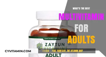 Top Adult Multivitamins: Essential Nutrients for Optimal Health & Wellness