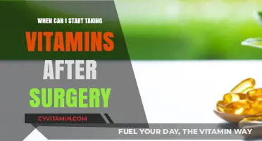 Post-Surgical Supplementation: When to Resume Your Vitamin Regimen