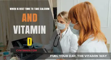 Optimal Timing for Calcium and Vitamin D: Maximizing Absorption and Benefits