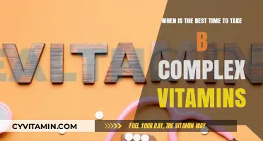 Unlocking the Power of B Complex Vitamins: Timing is Key
