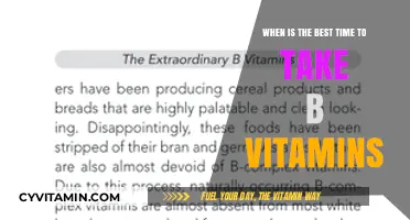 Unlocking the Power of B Vitamins: Timing Your Intake for Optimal Health