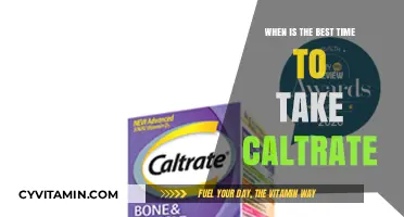 Optimal Timing for Caltrate: Maximizing Calcium Absorption for Bone Health
