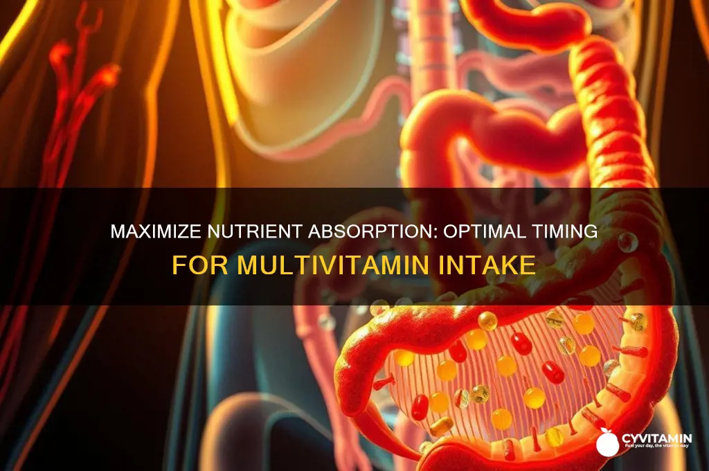 when is the best time to take multivitamin