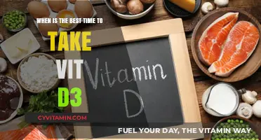 Optimal Timing for Vitamin D3: When to Take It for Maximum Benefits