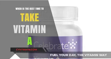 Optimal Vitamin A Timing: When to Boost Your Health Effectively