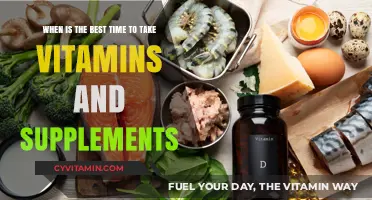 Optimize Your Health: Best Times to Take Vitamins and Supplements