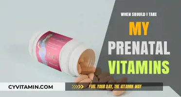 Optimizing Prenatal Health: The Best Time to Take Your Vitamins
