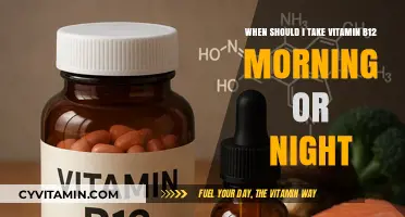 Optimizing Your Vitamin B12 Intake: Morning or Night?
