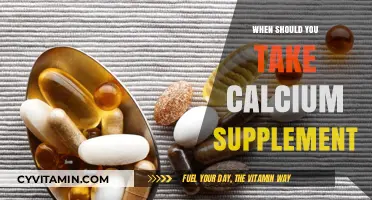 Boosting Bone Health: The Optimal Timing for Calcium Supplements