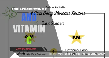 Boost Your Skincare Routine: The Perfect Timing for Hyaluronic Acid and Vitamin C