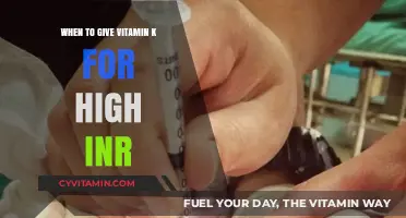Managing High INR: When to Administer Vitamin K