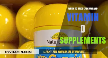 Boosting Bone Health: The Optimal Timing for Calcium and Vitamin D Supplements