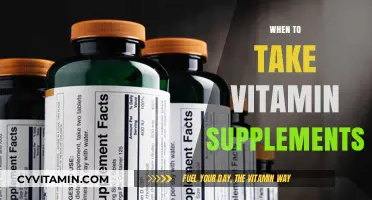 Optimizing Health: A Guide to Timing Your Vitamin Supplements