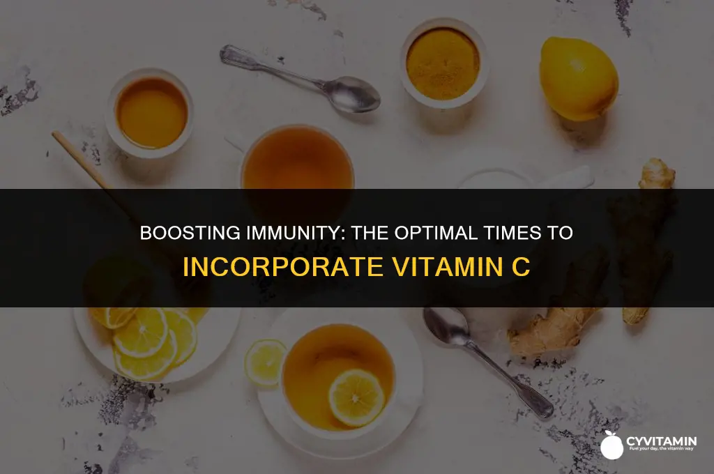 when to use vitamin c