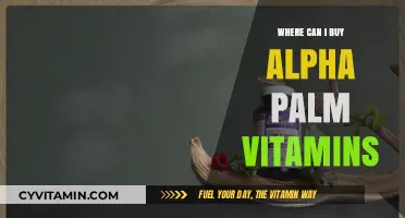 Where to Find Alpha Palm Vitamins: A Comprehensive Guide