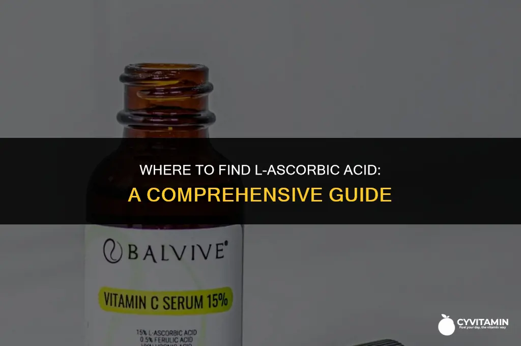 where can i buy l ascorbic acid