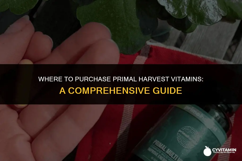 where can i buy primal harvest vitamins