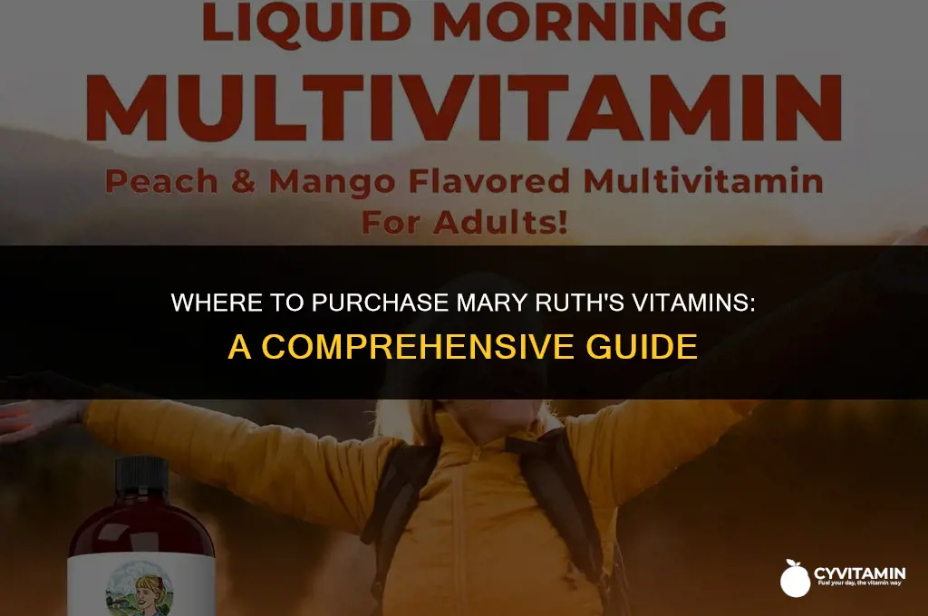 where can you buy mary ruth