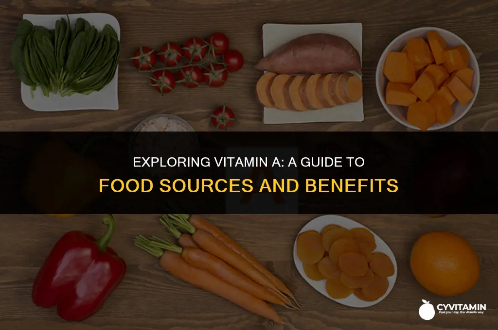 where can you find vitamin a in food