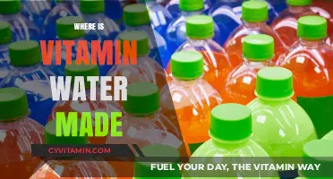 Unveiling the Origins: Where Your Vitamin Water Comes From